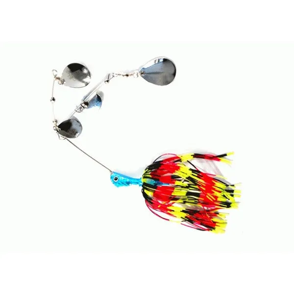 KAMIKAZE Quad Spin Arama Spinner Baits 18gr w plastic-2PkD