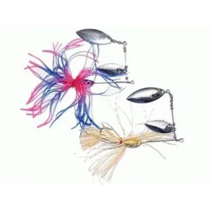 KAMIKAZE Spinarama Spinner Baits 21gr - 2pk C