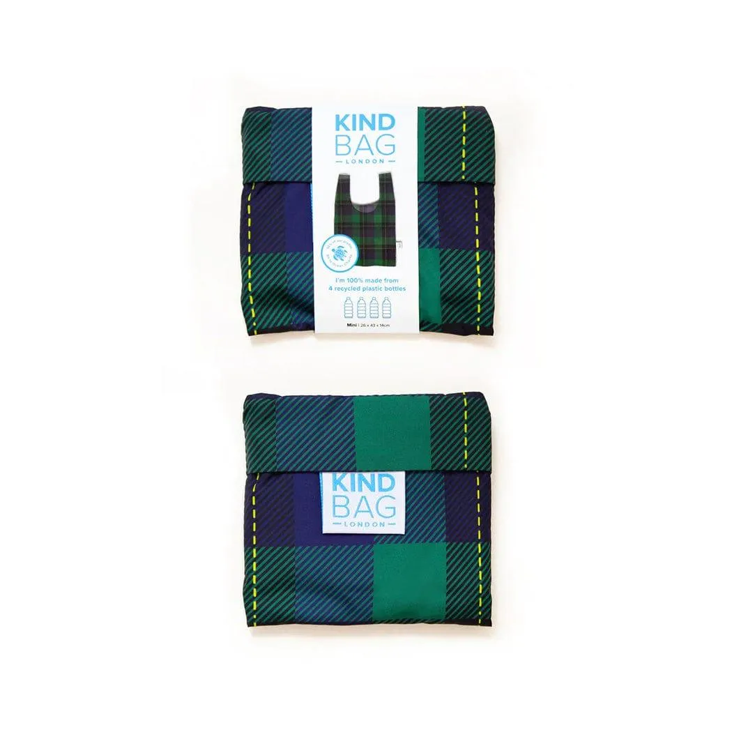 KIND BAG Reusable Bag - Mini | Tartan