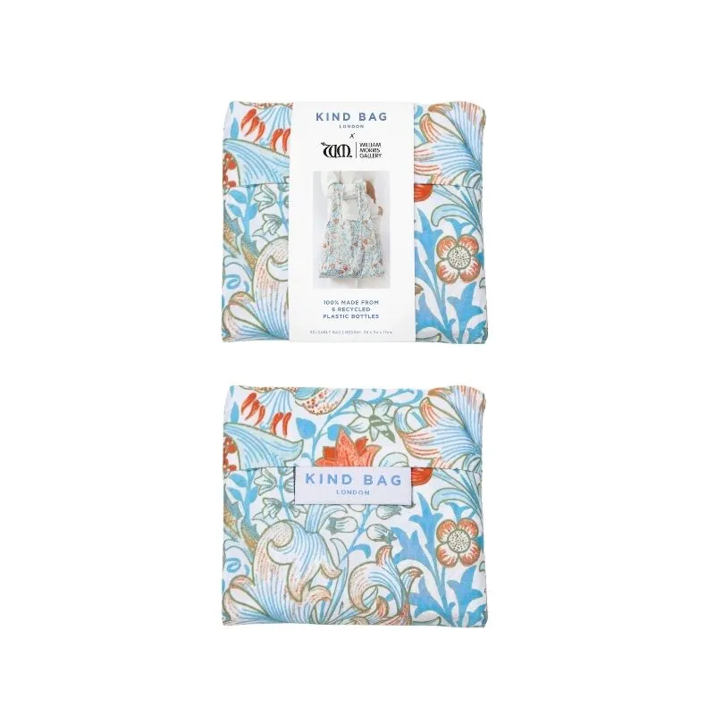 Kind Bag Reusable Shopping Bag - Golden Lily by William Morris