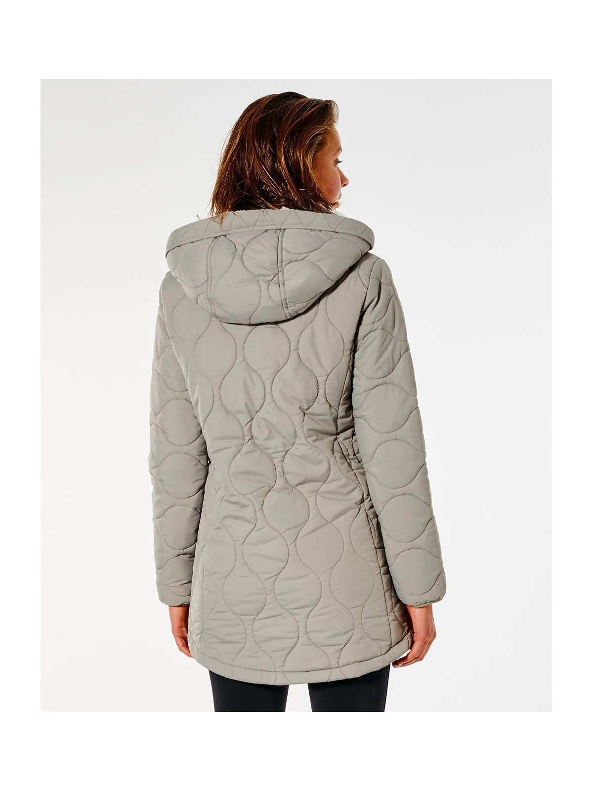 Kurtka Rip Curl ANTI SERIES ANOETA LL JKT beżowa
