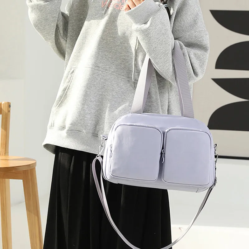 Ladies Solid Color Tote Bag