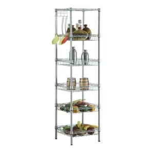 Large Capacity Kitchen Corner Shelf Storage Ingredient Organizer