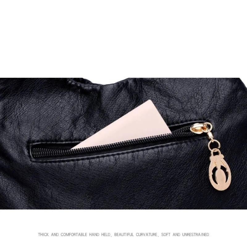 Large Capacity PU Retro Bag