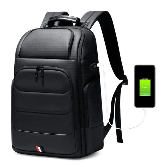 Large Capacity Waterproof Zipper-Shut Backpack 15.6 inches Computer Bag