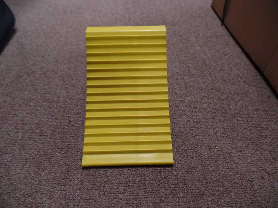 Large Wheel Chock - Yellow