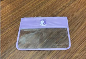 lavender clear bags