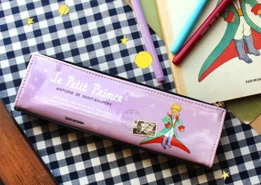 Le Petit Prince Pencil Case - Purple Enamel