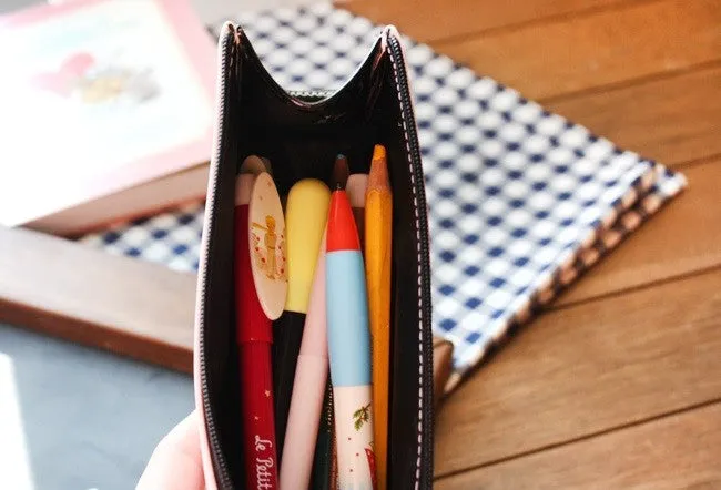 Le Petit Prince Pencil Case - Purple Enamel