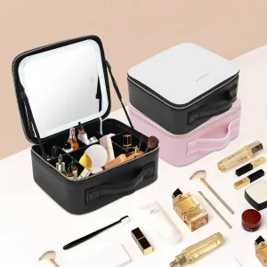 LED Make Up Bag - Waterproof Portable Cosmetic Organize