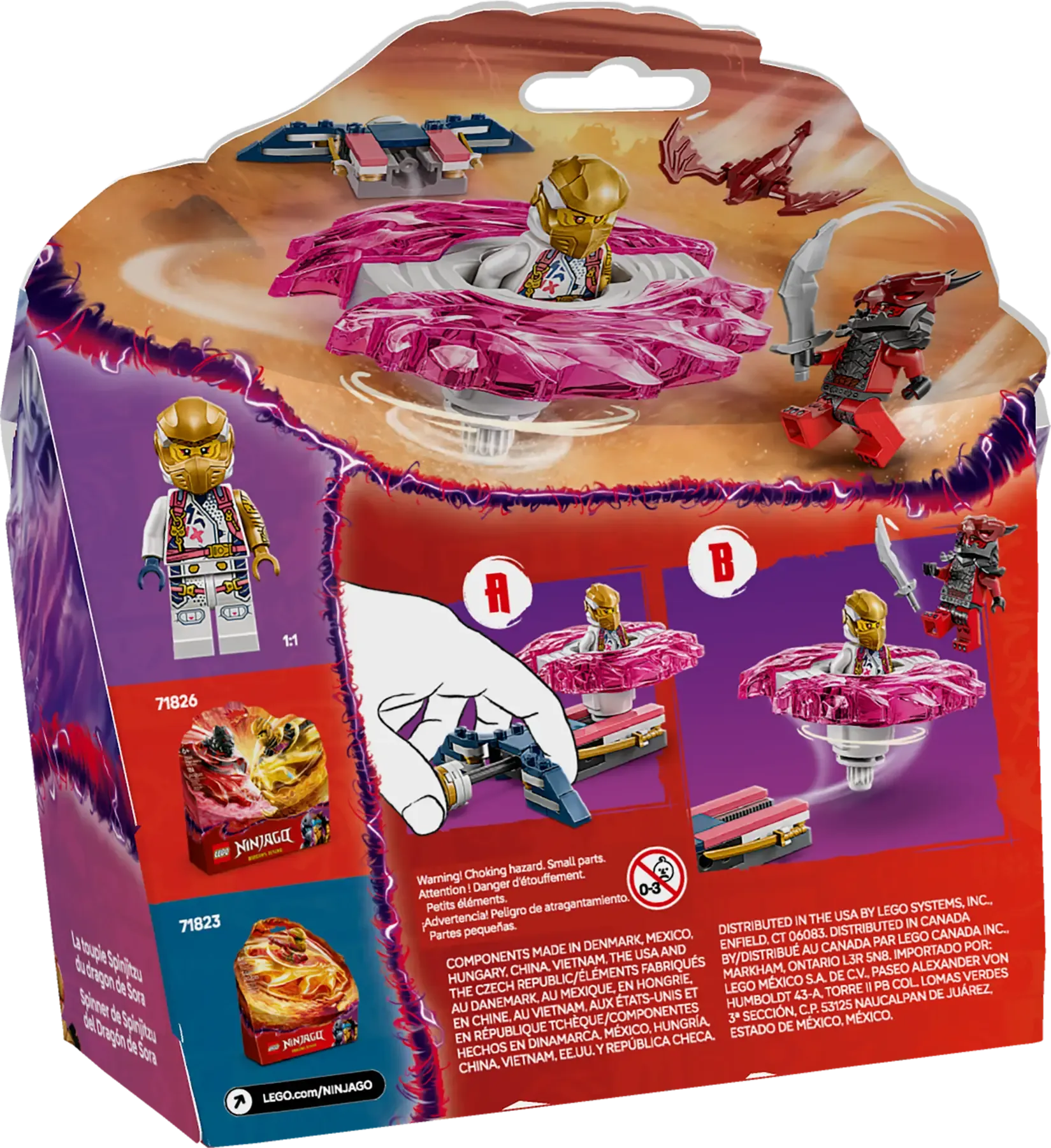 Lego Sora's Dragon Spinjitzu Spin.. (71824)