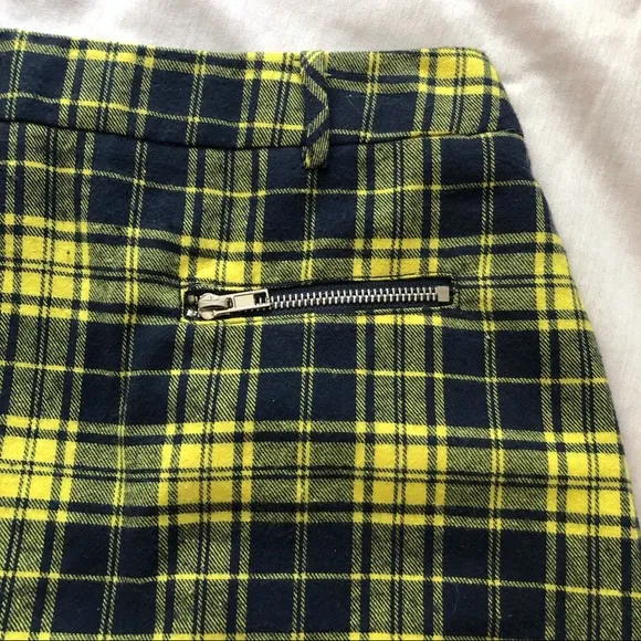 lf seek the label ⋆ plaid zipper skirt