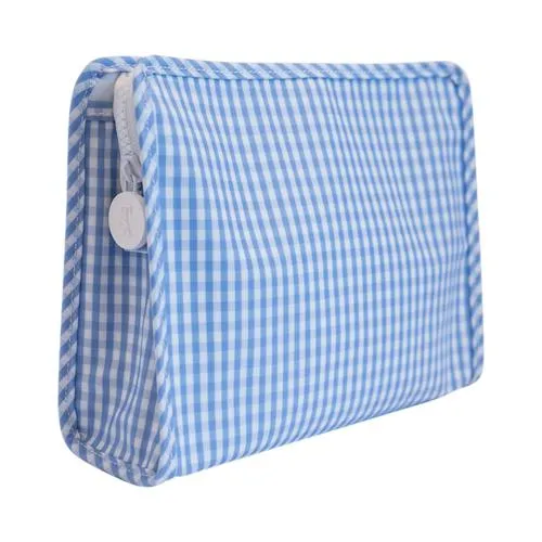 Light Blue Gingham Roadie Case