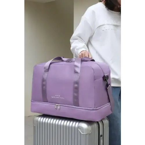 Light Blue Travel Bag