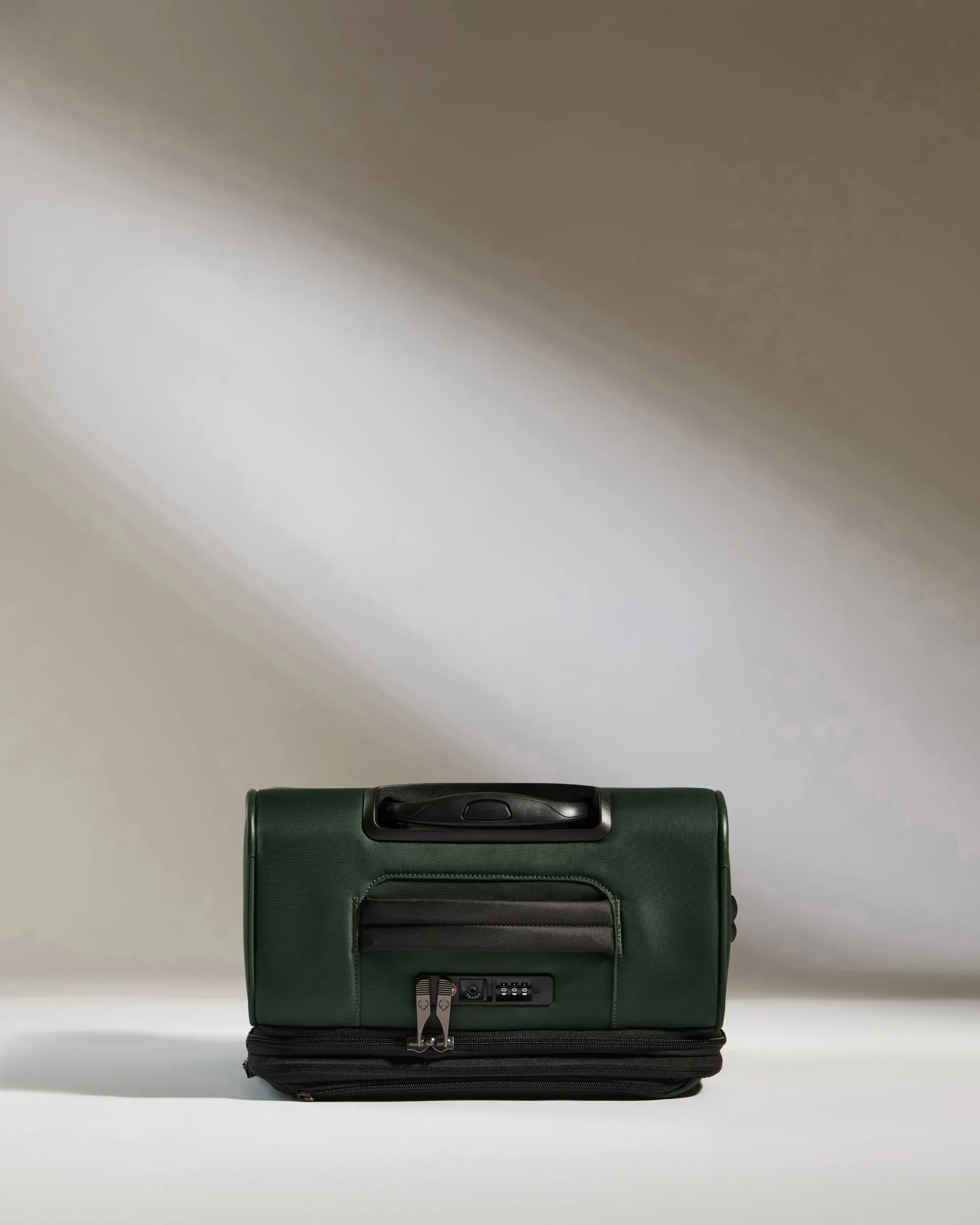 Lightest Carry-on Luggage in Antler Green - Soft Stripe