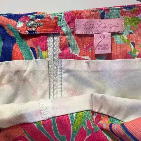 Lilly Pulitzer Casa Banana Rhea Skort Size 00