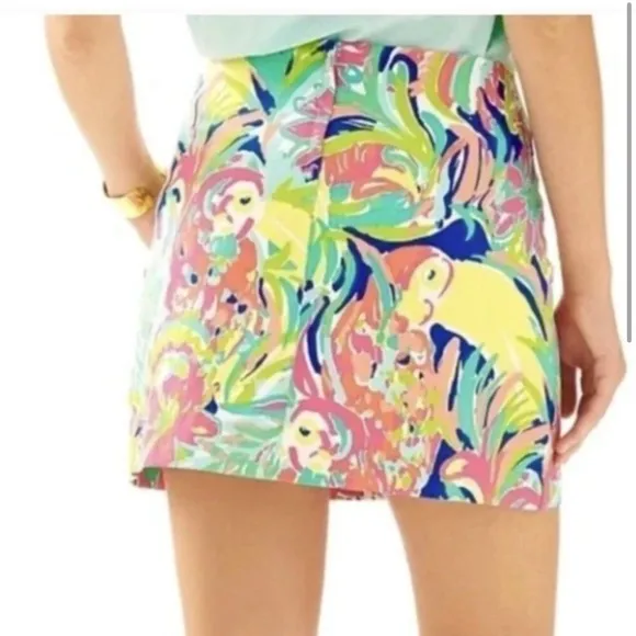 Lilly Pulitzer Casa Banana Rhea Skort Size 00