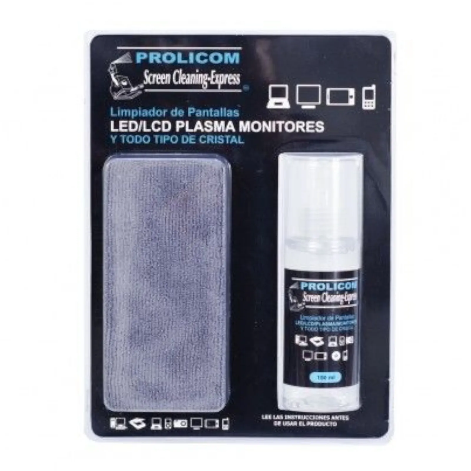 Limpiador de pantallas PROLICOM SCREEN CLEANING-EXPRESS