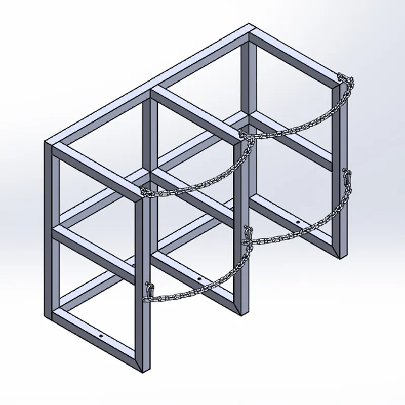 Liquid Gas Cylinder Rack (2 x 22" Tank)