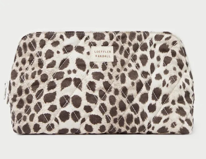 Loeffler Randall - Frances Cosmetic Pouch (Leopard)