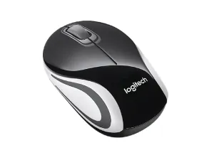 Logitech M187 Mini Mouse Inalambrico, Negro