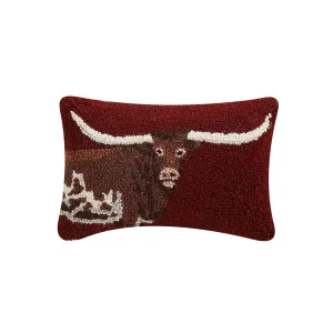 Longhorn Hook Pillow Peking Handicraft