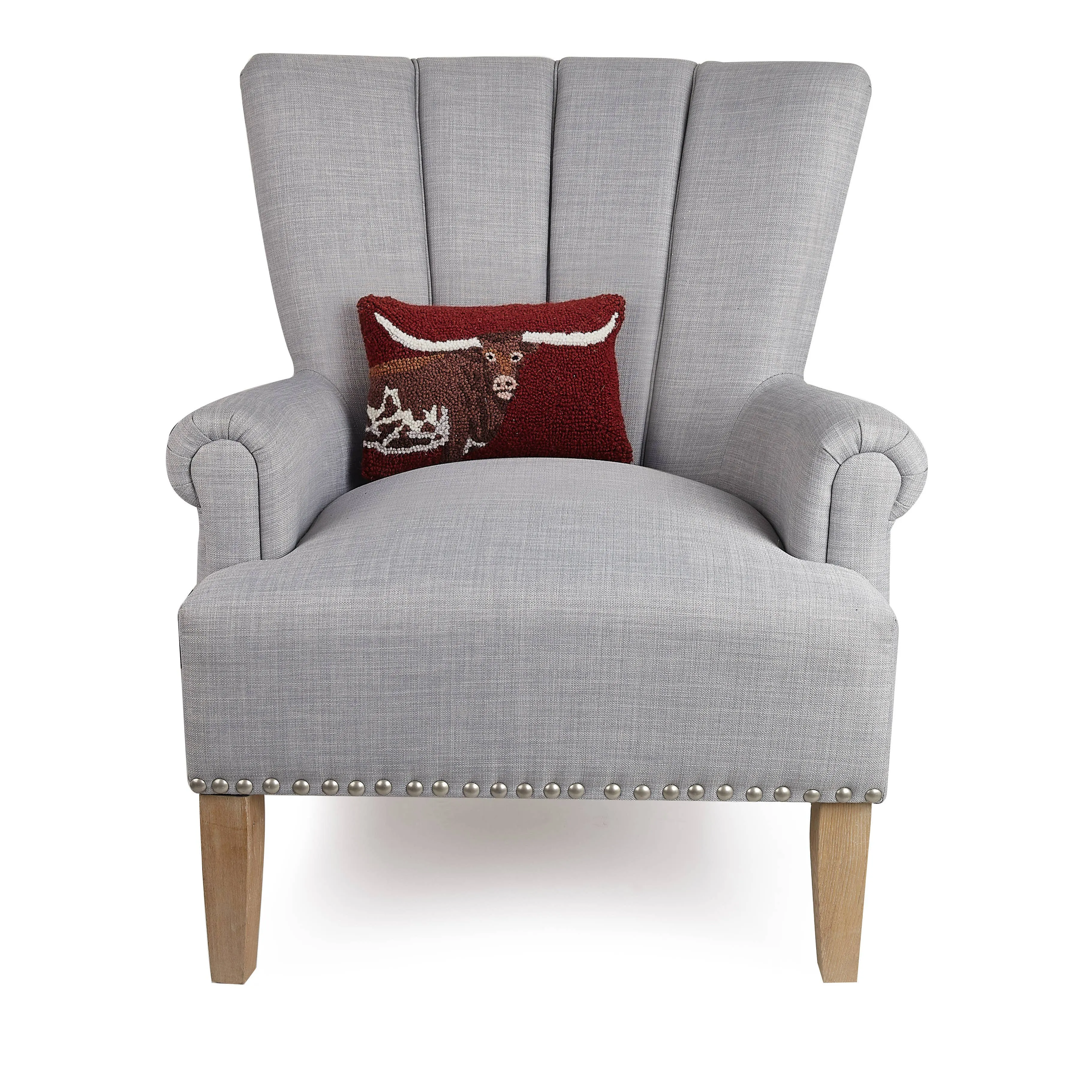 Longhorn Hook Pillow Peking Handicraft
