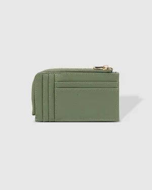 LOUENHIDE Dexter Cardholder - Sage Green