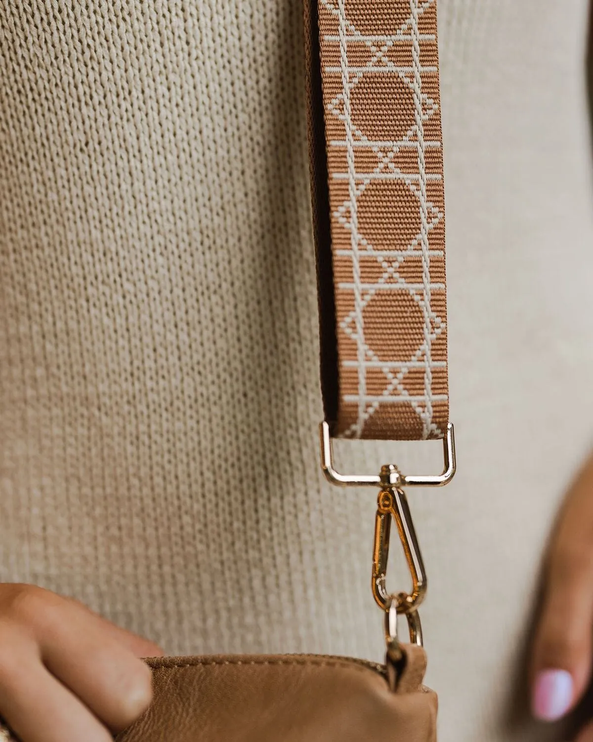 LOUENHIDE Ezra Guitar Strap - Camel