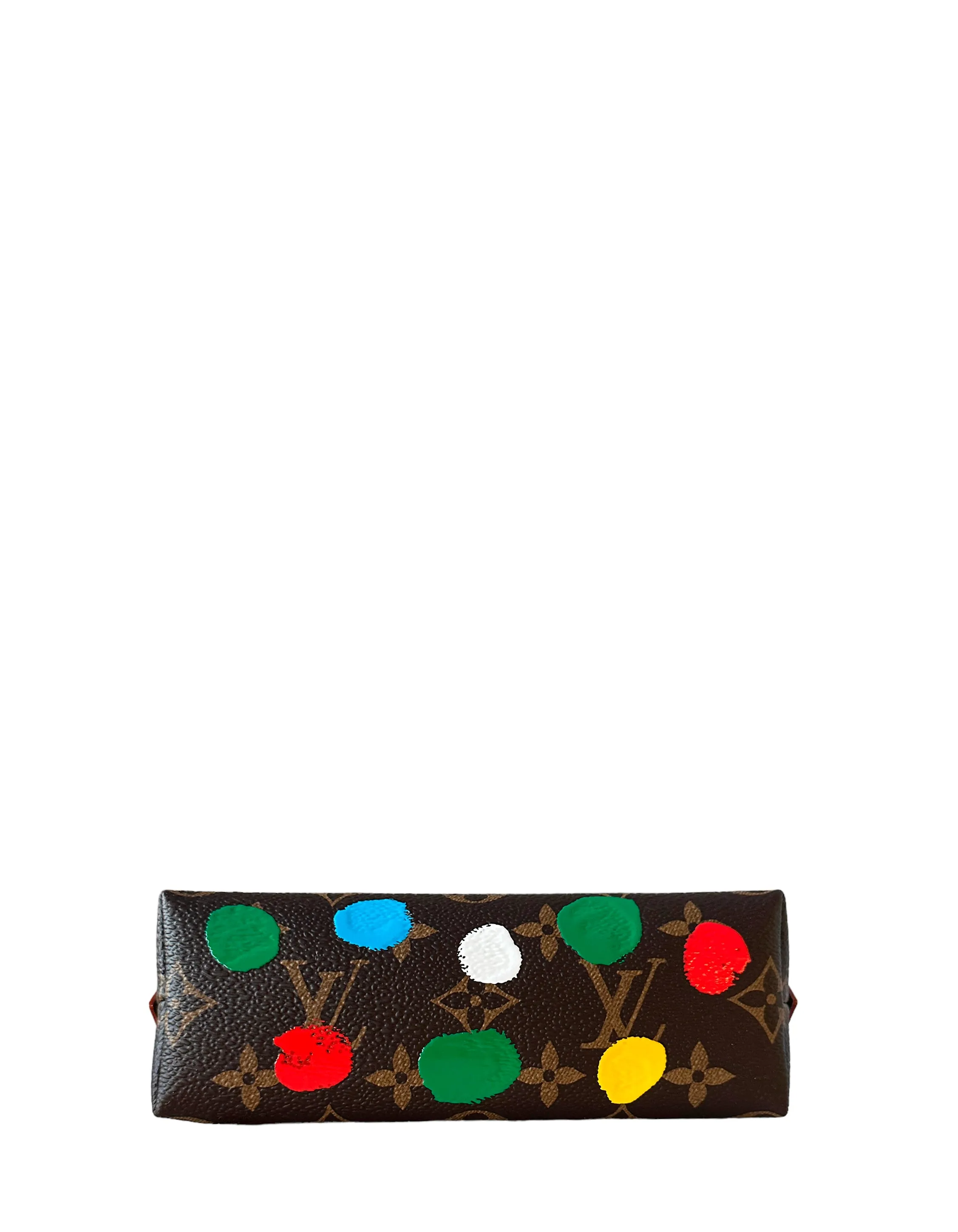 Louis Vuitton 2023 LV x YK Monogram Dots Cosmetic Pouch Bag