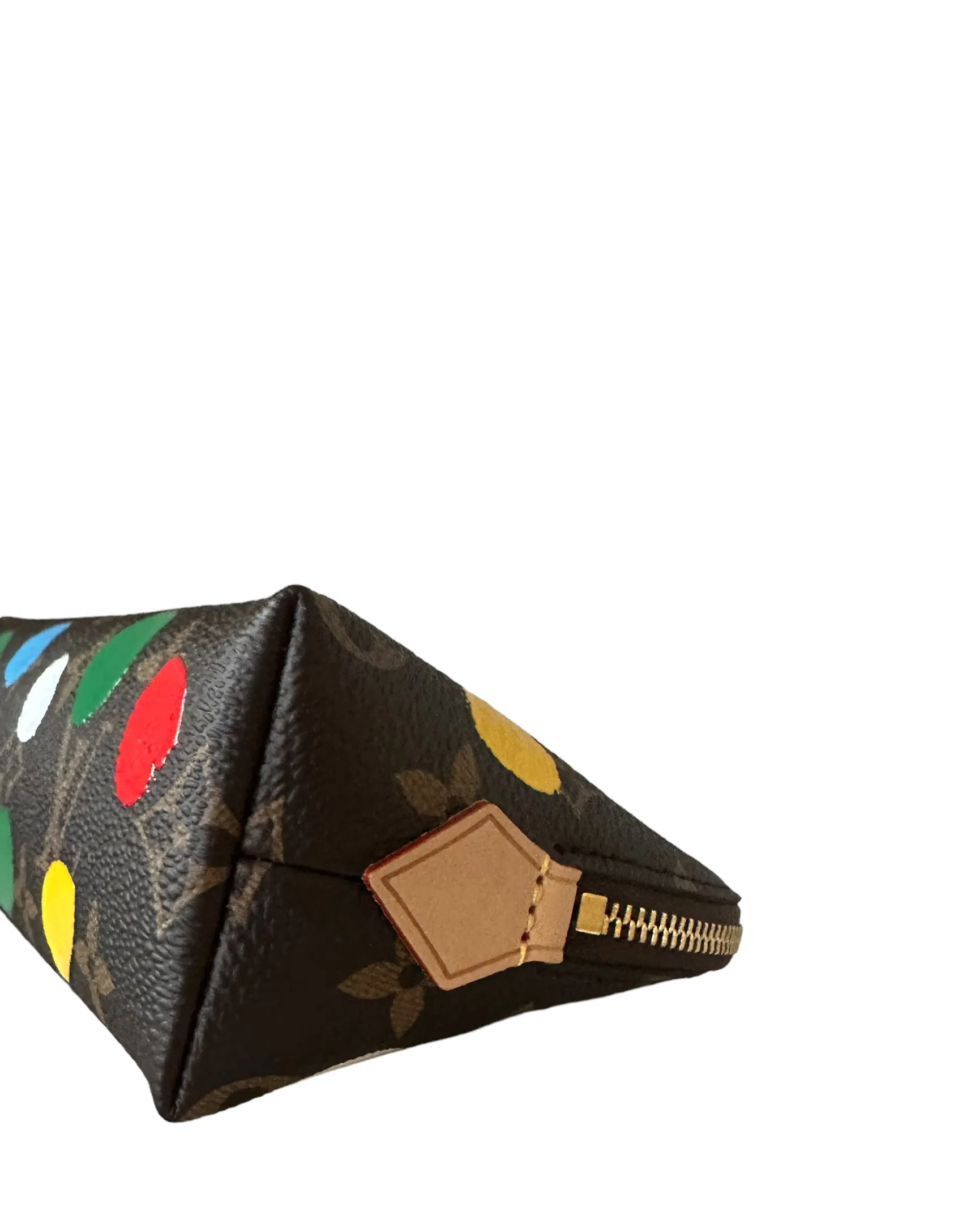 Louis Vuitton 2023 LV x YK Monogram Dots Cosmetic Pouch Bag
