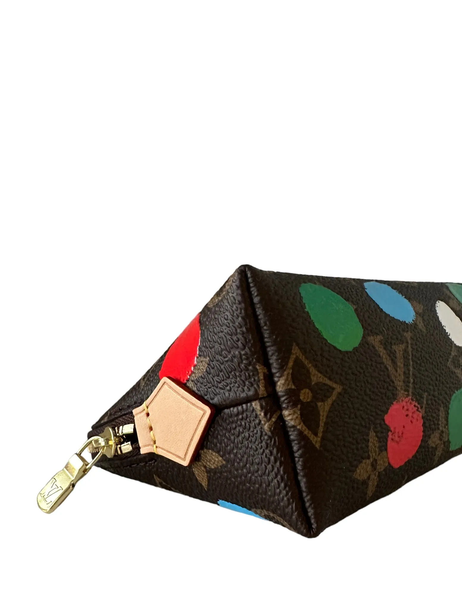 Louis Vuitton 2023 LV x YK Monogram Dots Cosmetic Pouch Bag
