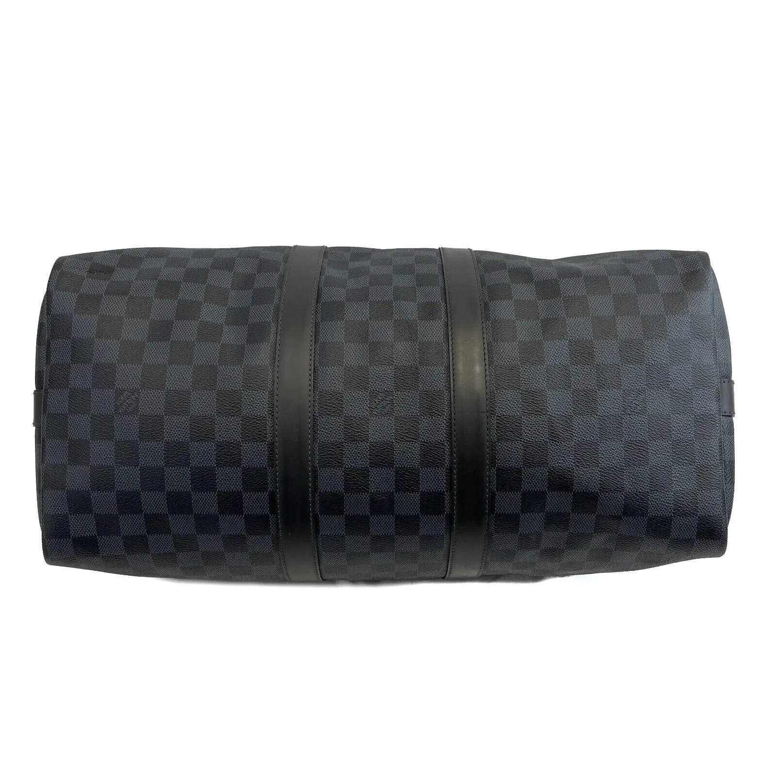 Louis Vuitton - Keepall Bandoulière 45 Danier Graphite Duffle w/ Shoulder Strap
