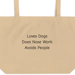 Loves Dogs, Does Fast CAT X-Large Tote/ Shopping Bags