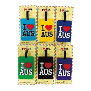 Luggage Tag I Love AUS