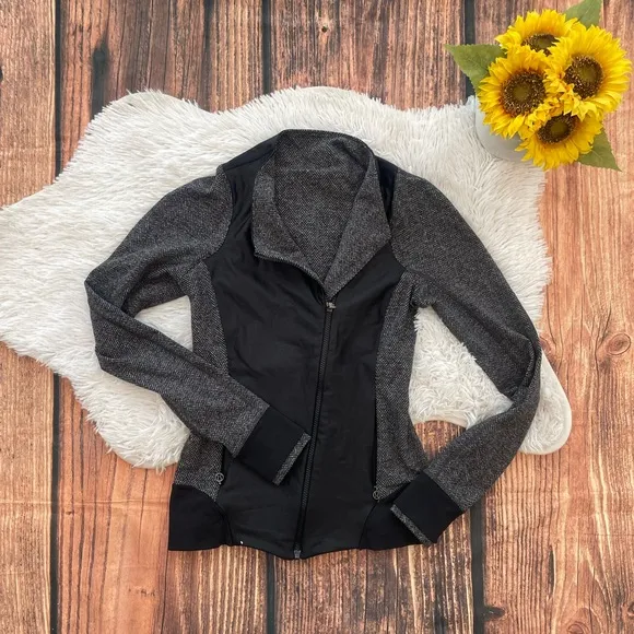 Lululemon Emerge Renewed Asymmetrical-ZipMoto Jacket