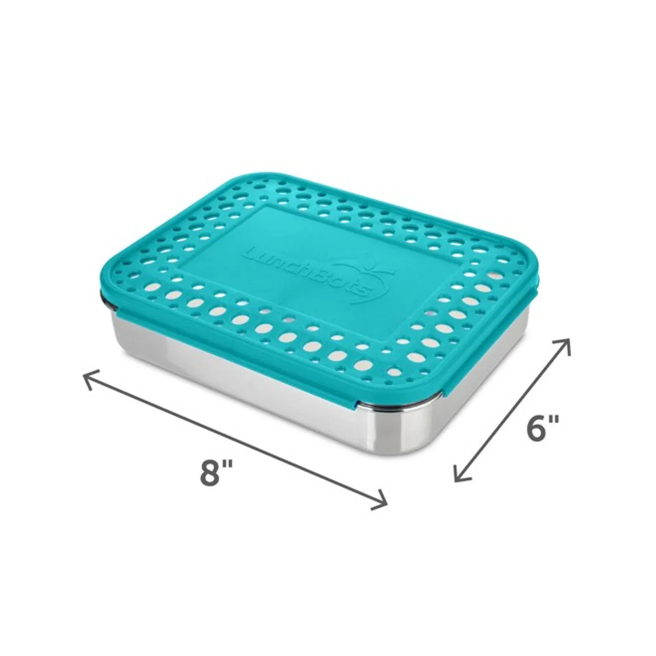 Lunchbots Large 5 Compartment Stainless Steel Bento Box - Multiple Colours Available