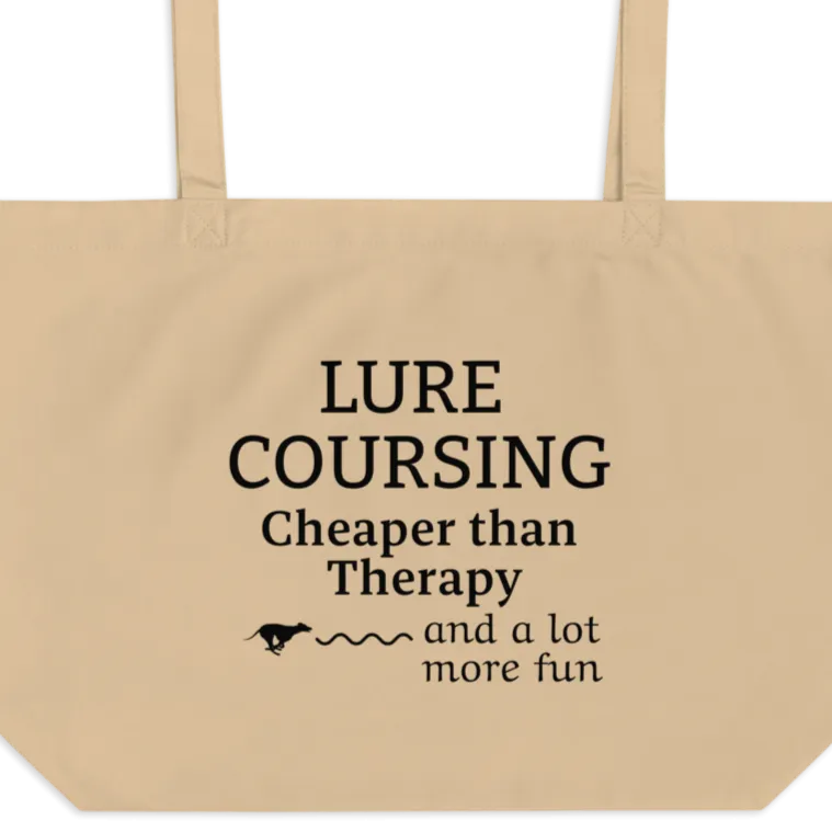 Lure Coursing Cheaper than Therapy X-Large Tote/Shopping Bag
