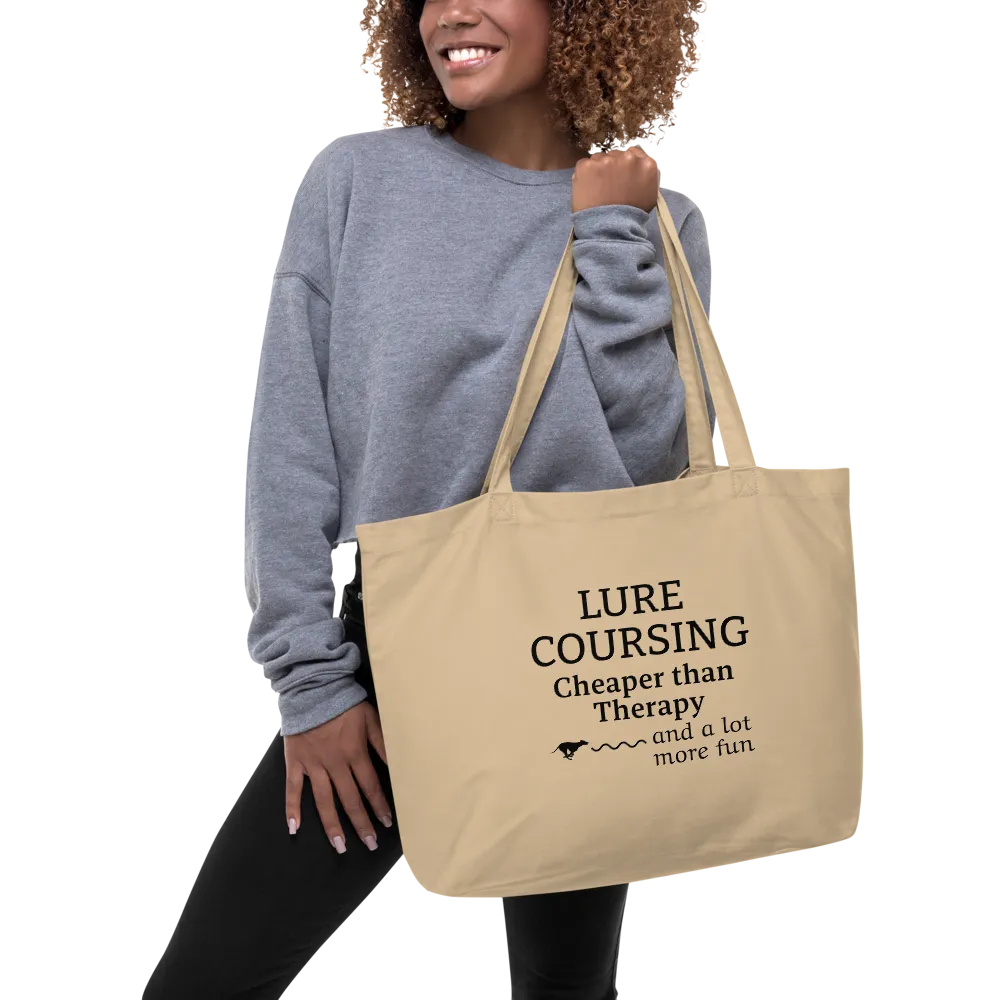 Lure Coursing Cheaper than Therapy X-Large Tote/Shopping Bag