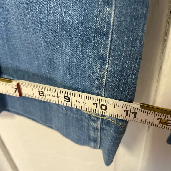Madewell Emmett Wide Leg Crop denim Jean size 32
