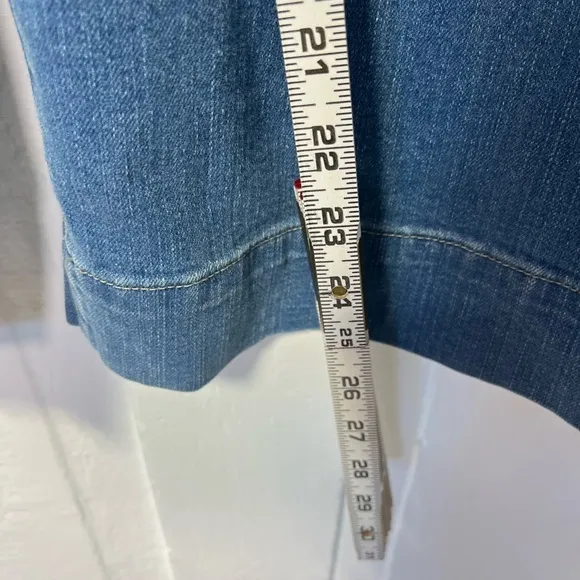 Madewell Emmett Wide Leg Crop denim Jean size 32
