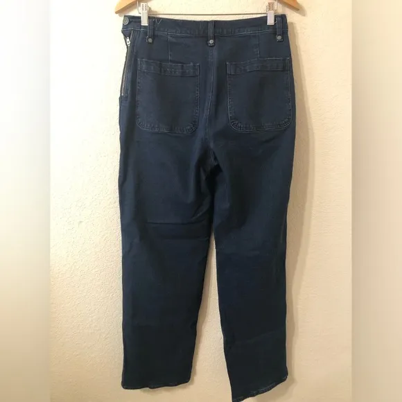 Madewell The Perfect Vintage Wide Leg Jean w/Side Zipper Closure - Size 28