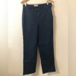 Madewell The Perfect Vintage Wide Leg Jean w/Side Zipper Closure - Size 28