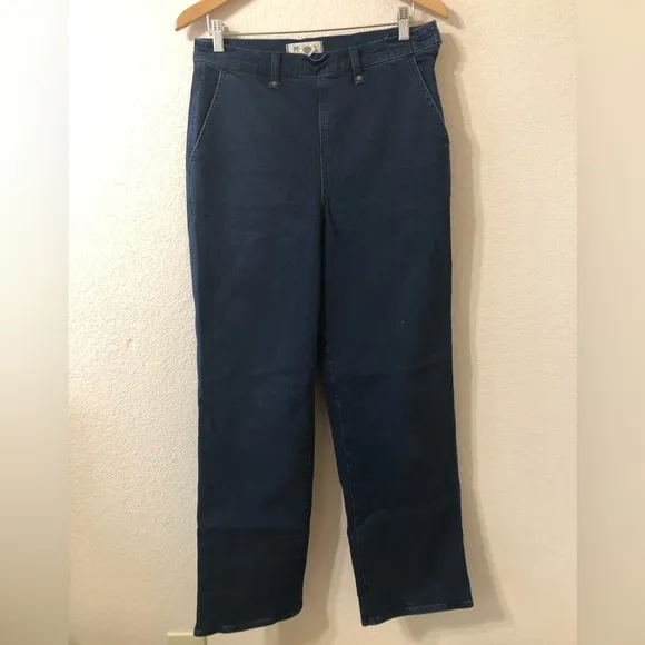 Madewell The Perfect Vintage Wide Leg Jean w/Side Zipper Closure - Size 28