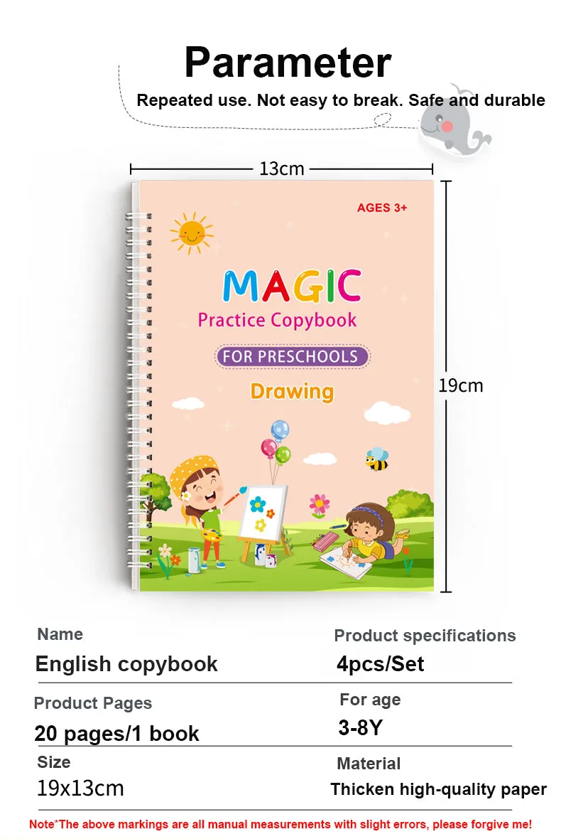 Magic Writing Practice Book