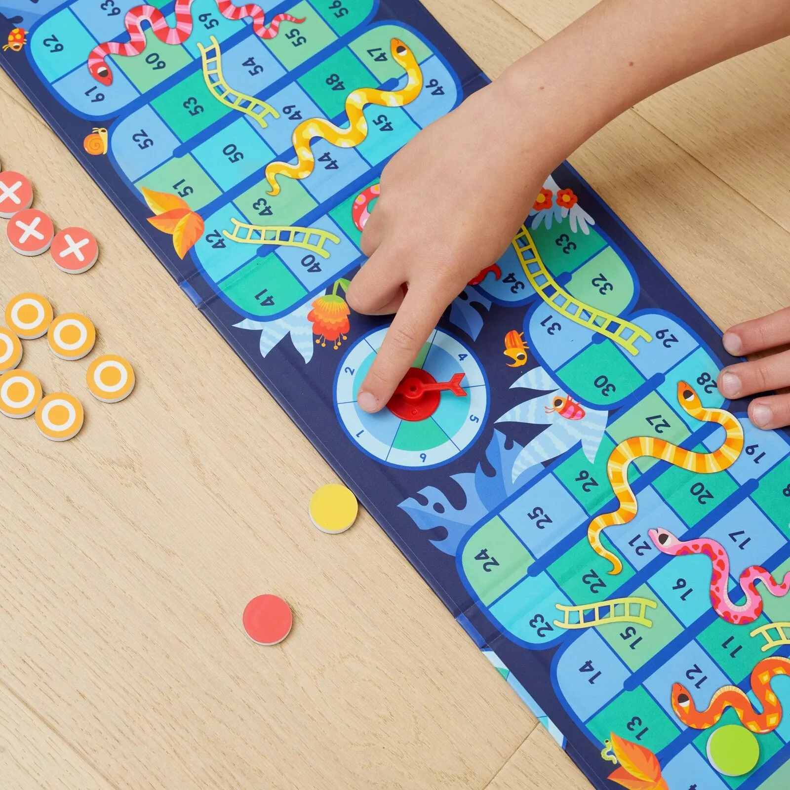 Magna Games - Snakes & Ladders   Tic Tac Toe - 4 