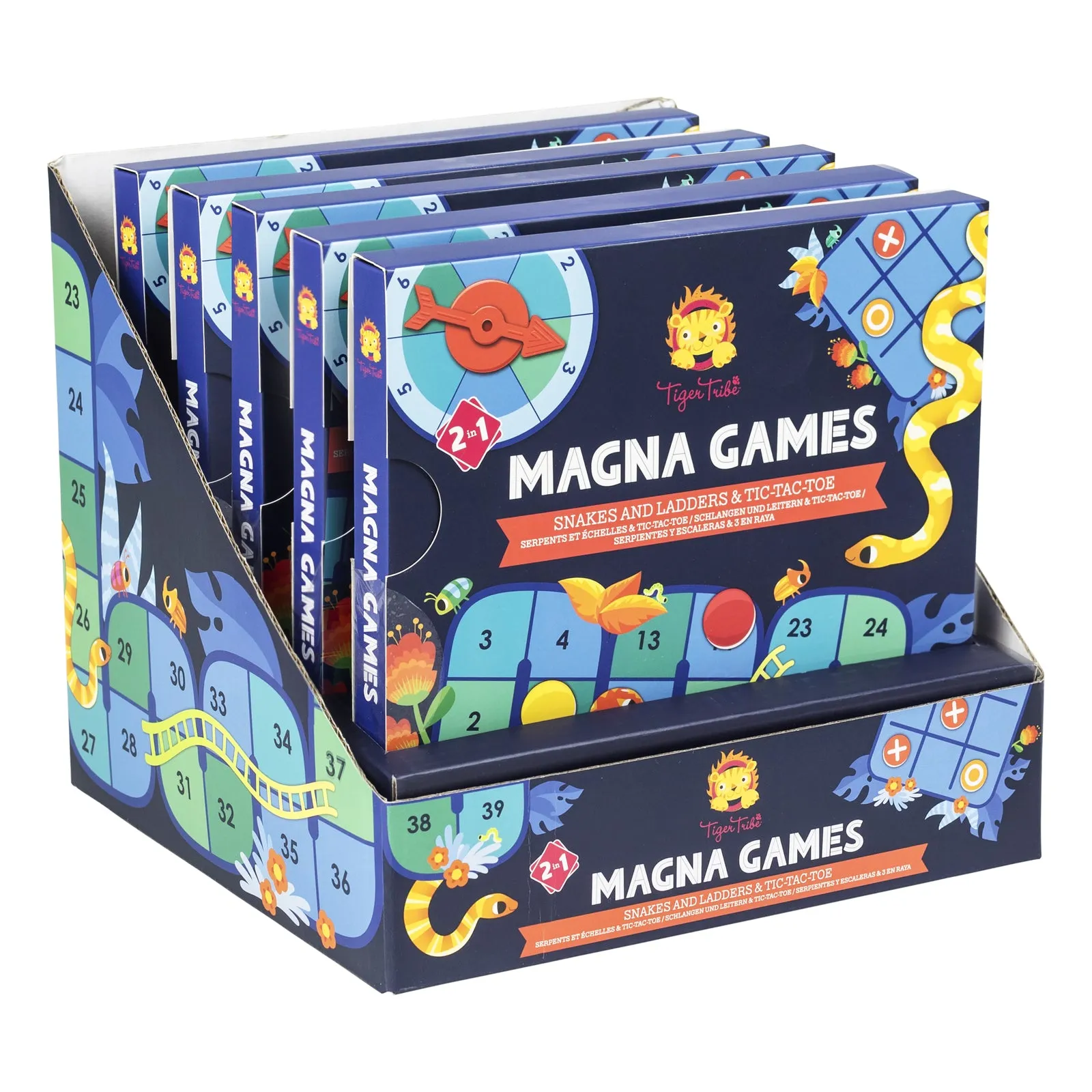 Magna Games - Snakes   Ladders, TIC-TAC-TOE