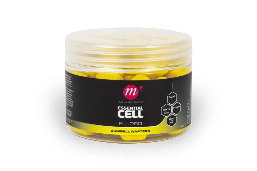 MAINLINE Cell Fluoro Dumbell Wafters - 12 x 15mm