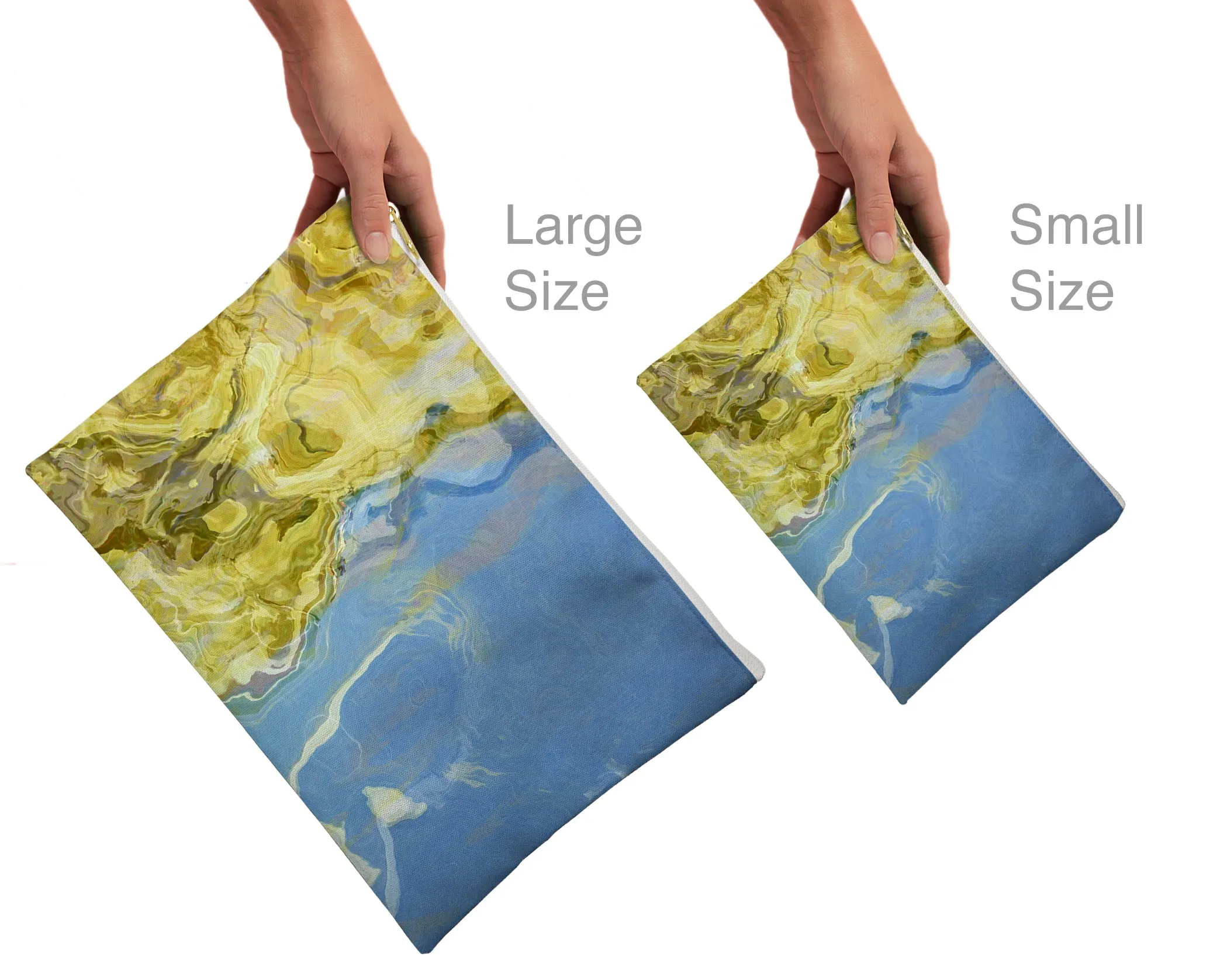 Makeup Bag, Dune Scape