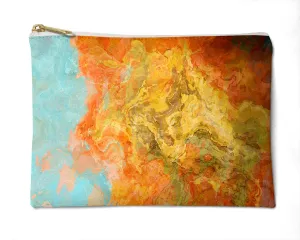Makeup Bag, Electric Illusion